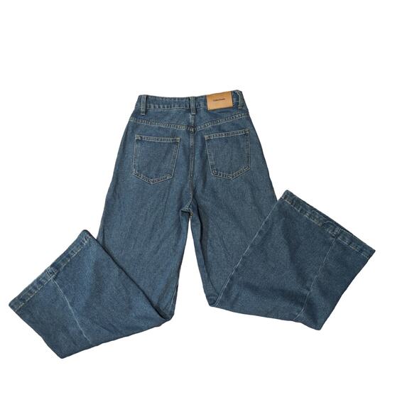 CIDER High waist solid wide leg jeans Size XS - Picture 3 of 5